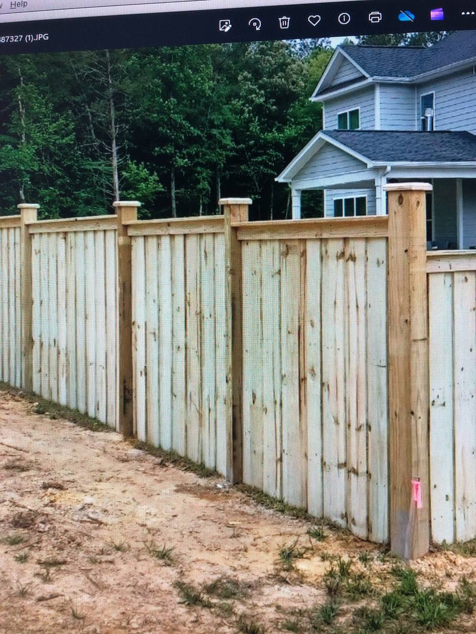 Wood Fencing